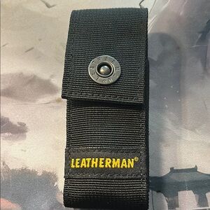 Leather-man Black Nylon Pouch